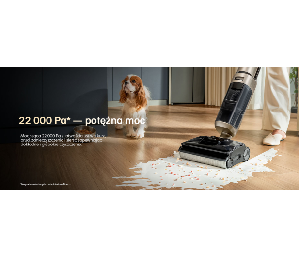 TINECO Odkurzacz myjący Floor One S5 Stretch Gold - 1510670 - zdjęcie 4